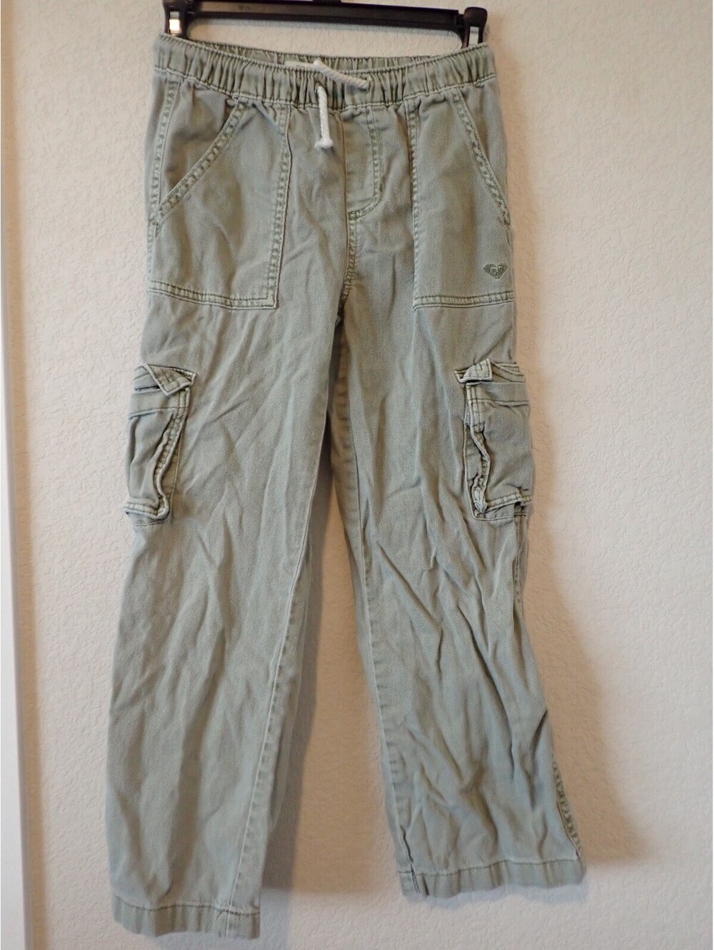 Kids Roxy olive cargo pants